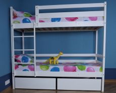Двоярусне ліжко з ящиками SportBaby Babyson 6 80x190см